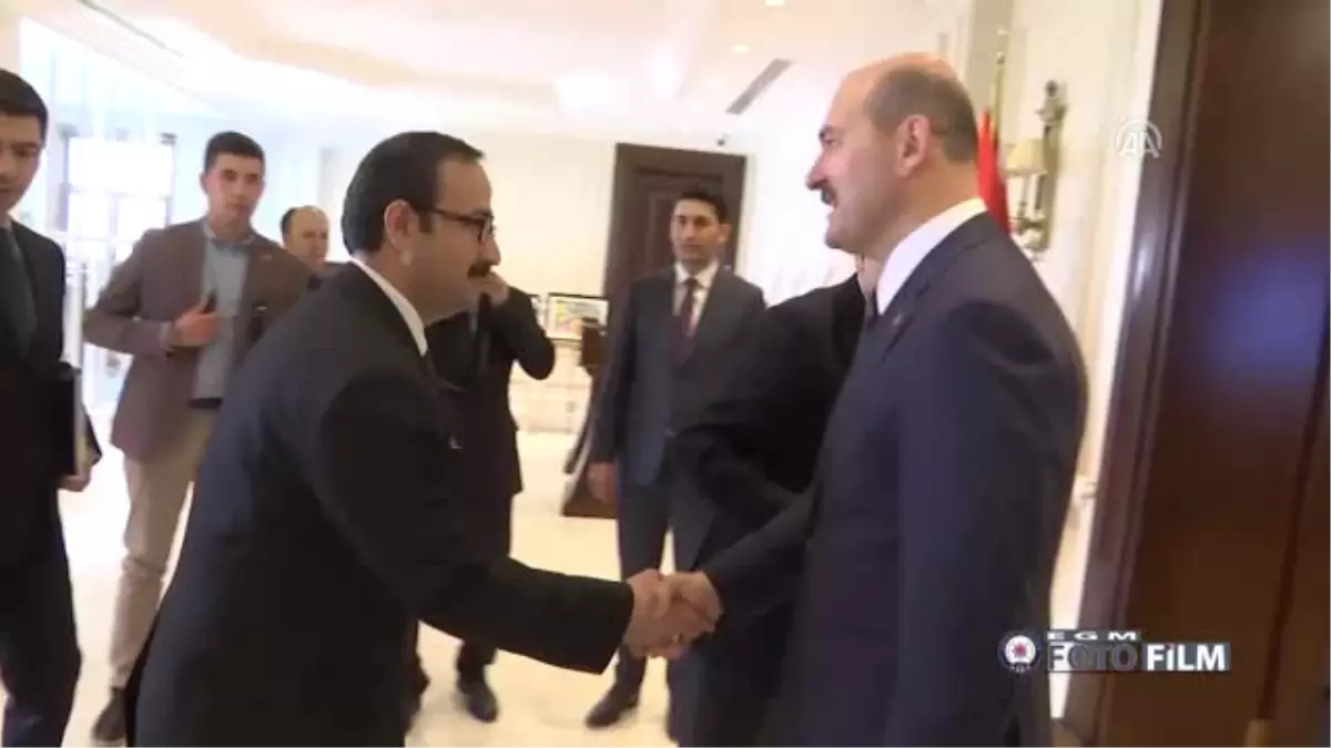 Içişleri Bakanı Soylu, Suudi Arabistan Büyükelçisi Khereiji\'yi Kabul Etti