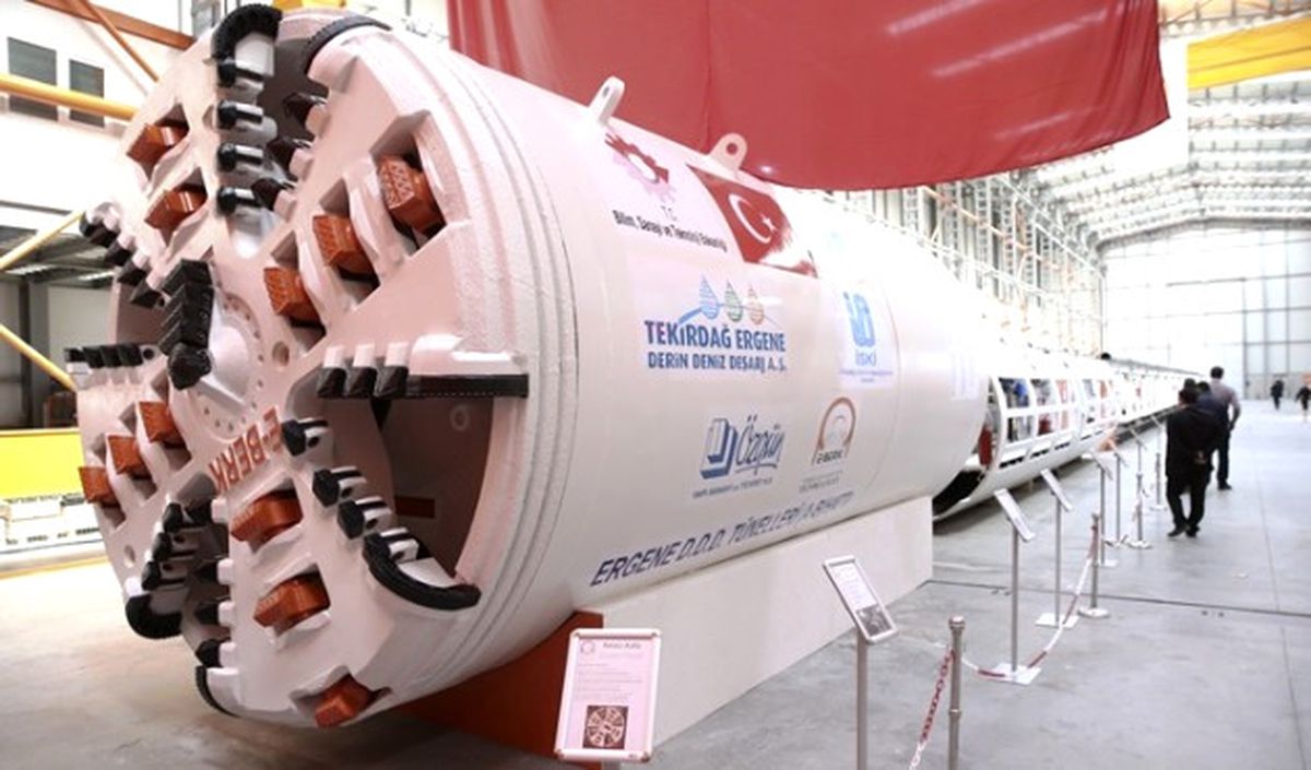 İlk Yerli Tünel Açma Makinesi Tanıtıldı