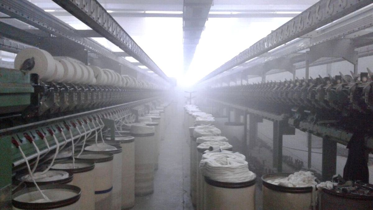 İplik Fabrikasında Korkutan Yangın