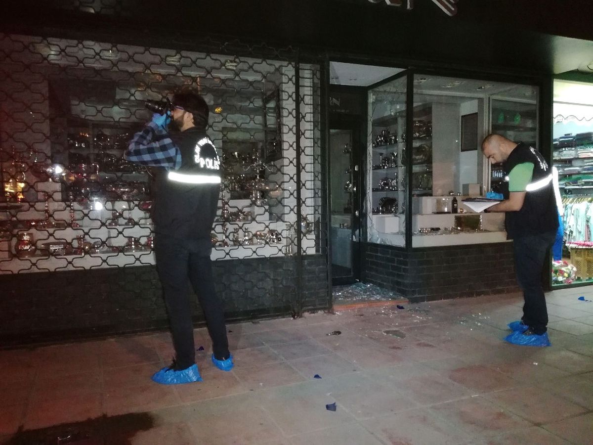 Istanbul\'da Gümüşçü Soygunu