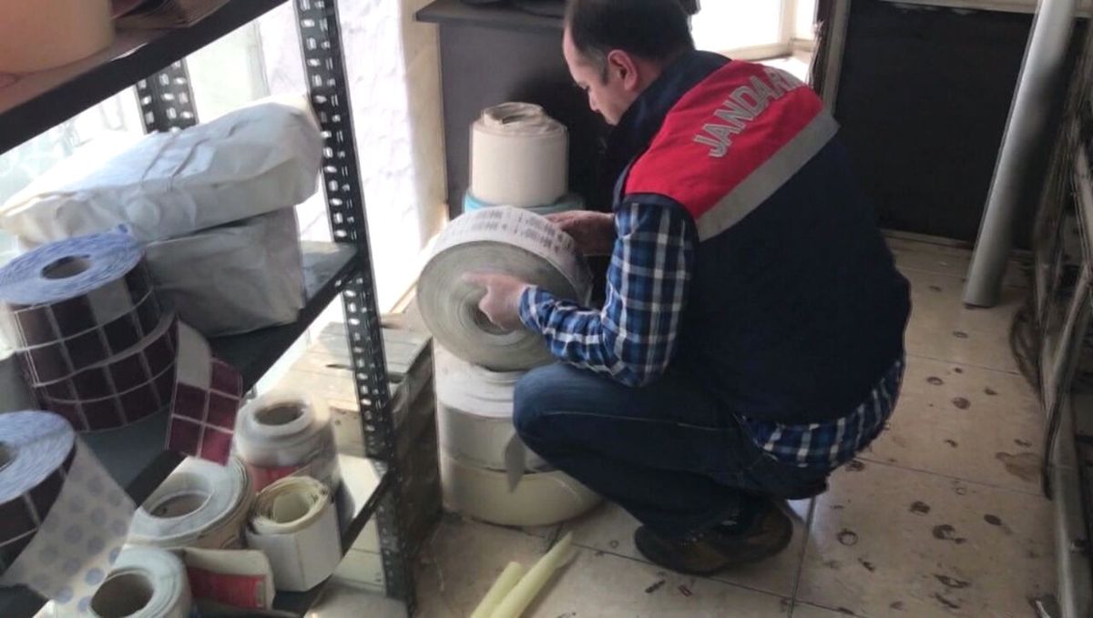 Jandarmadan Sahtecilere Eş Zamanlı Operasyon