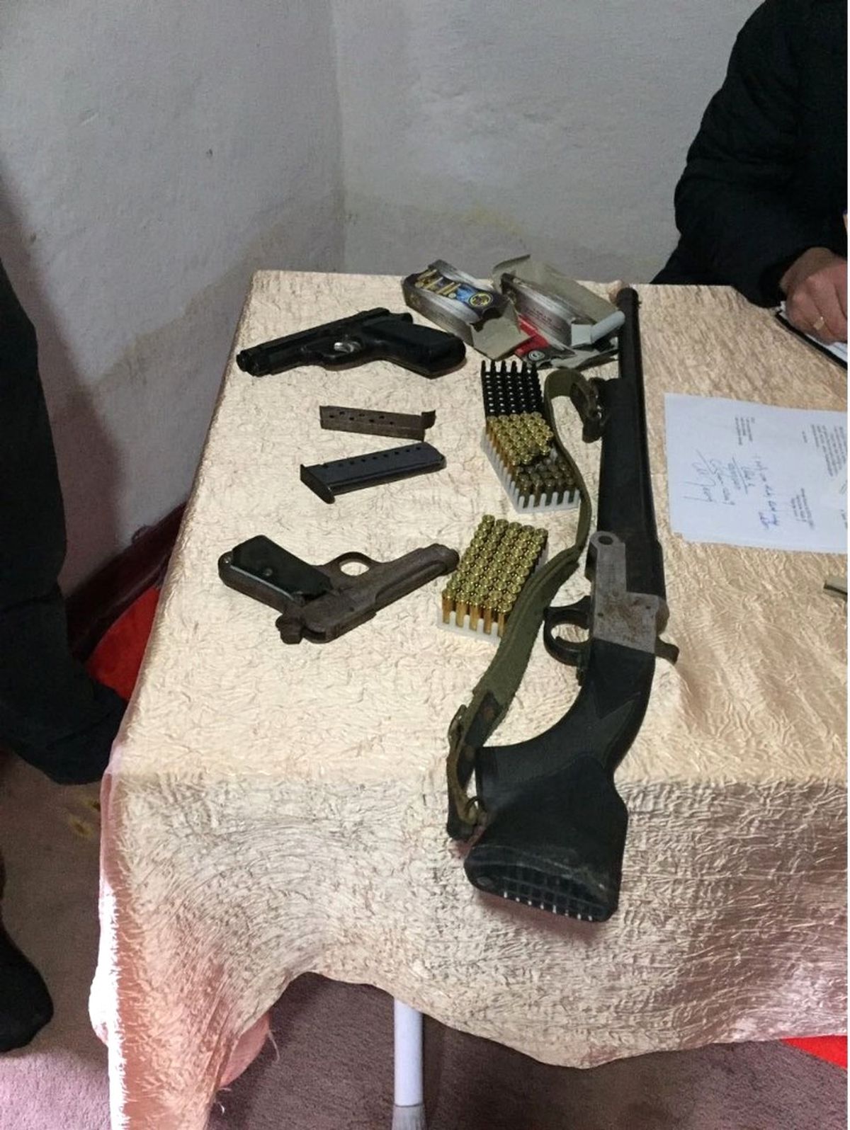 Kars\'ta 3 Adet Silah Ele Geçirildi