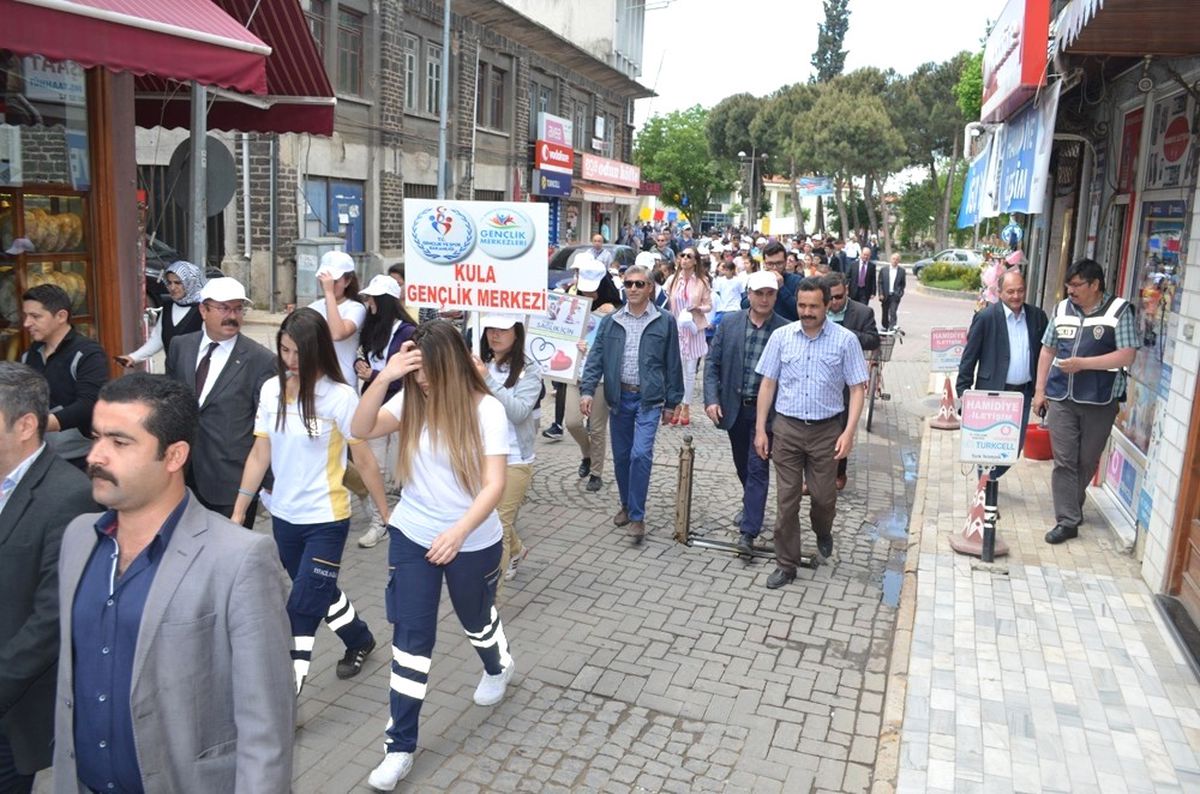 Kulalılar Sağlık İçin Yürüdü