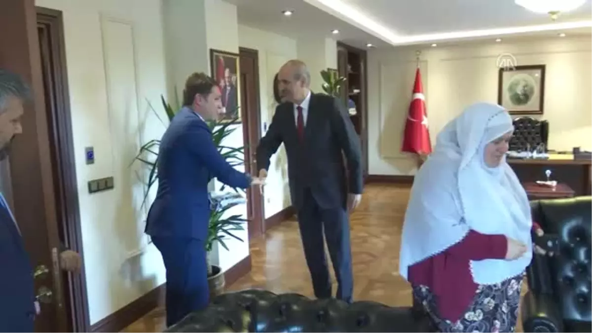 Kurtulmuş, Mihalgazi Belediye Başkanı Akgün\'ü Kabul Etti