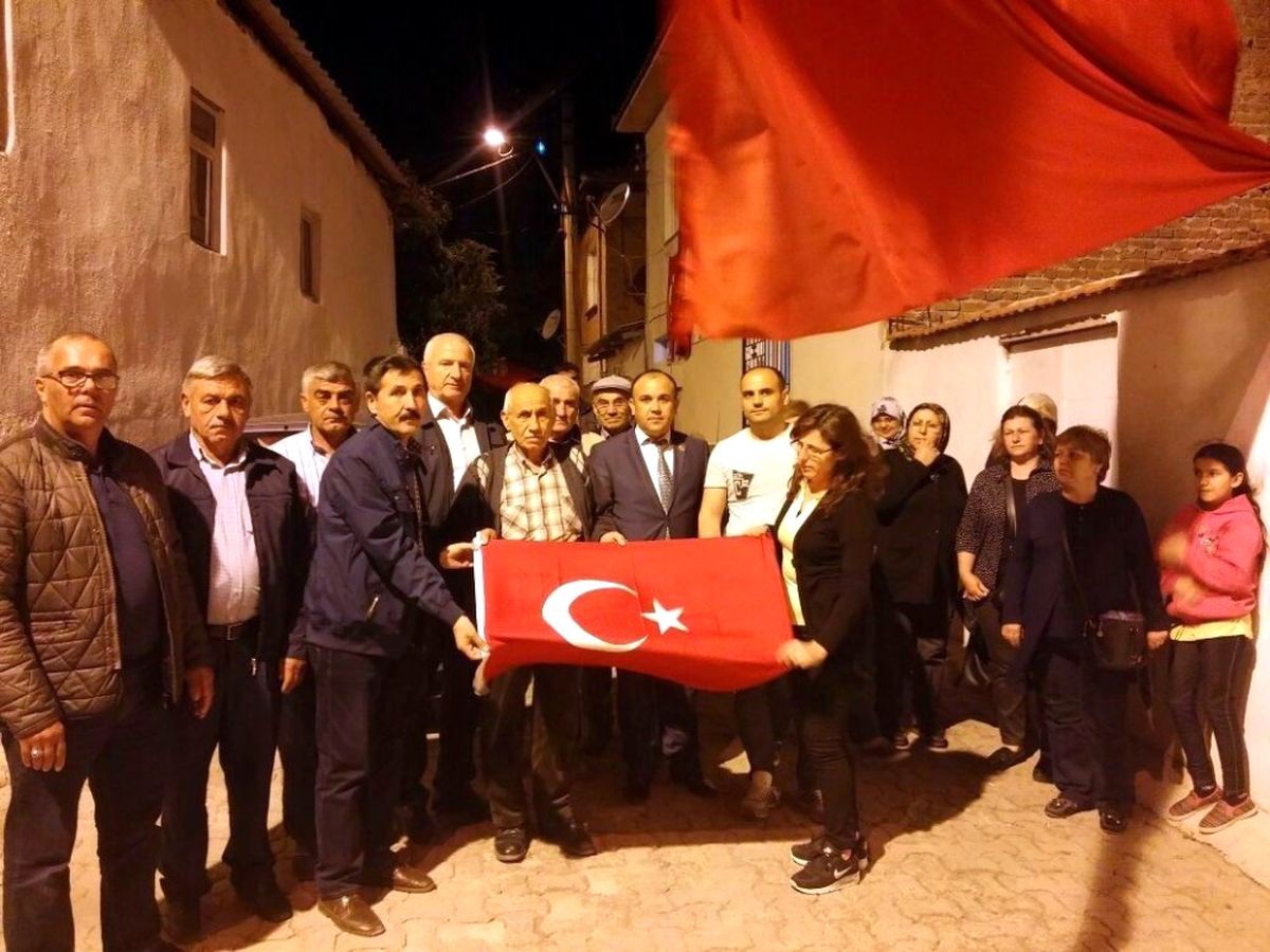 Şehit Ailesinin Acısına Ortak Oldular