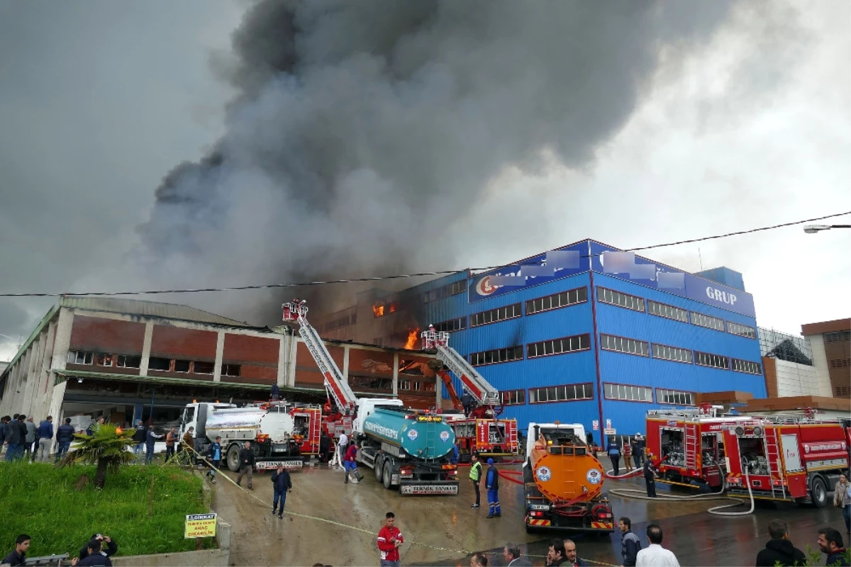 Trabzon\'daki Yangın 8,5 Saat Sonra Söndürüldü