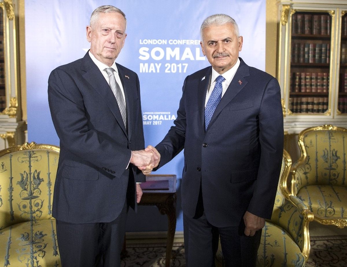 Başbakan Yıldırım, Mattis ile Görüştü