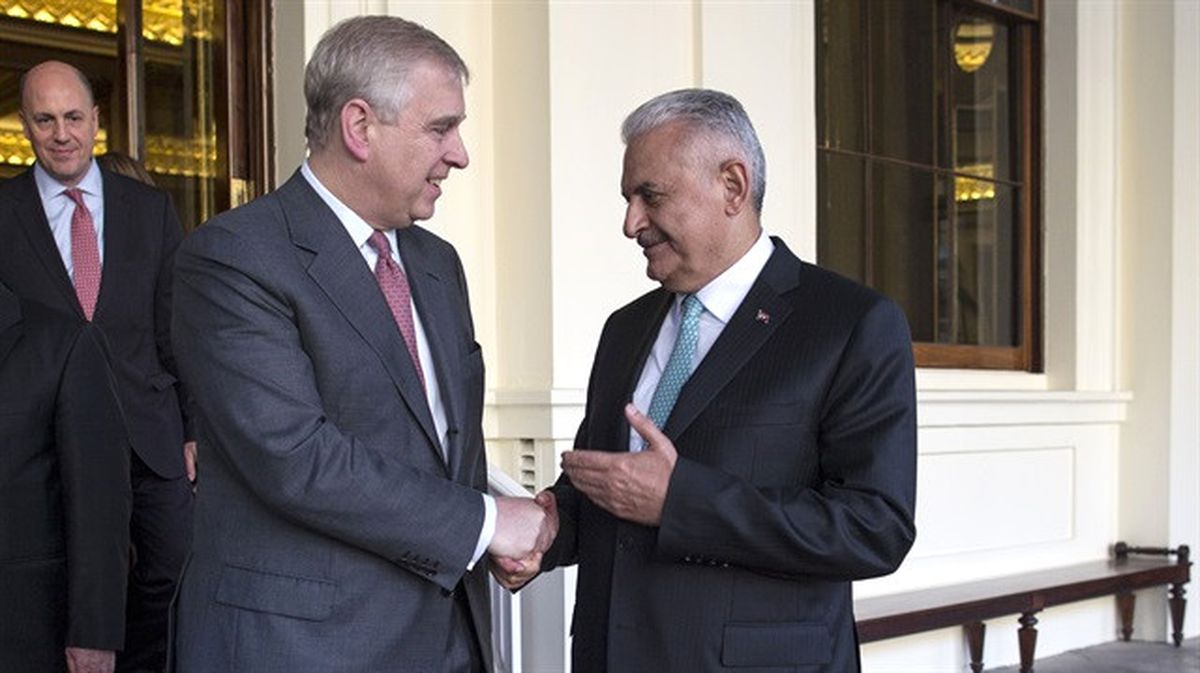 Başbakan Yıldırım-Prens Andrew Görüşmesi