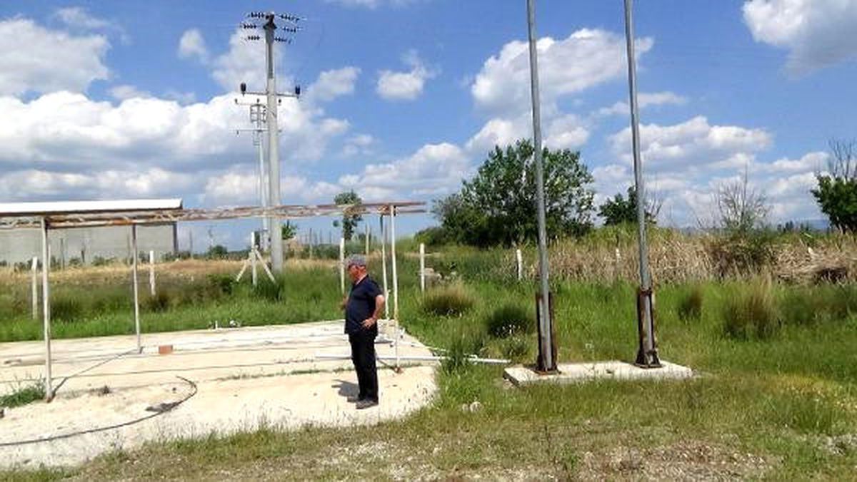 Bayramiç\'te Hazineye Ait Prefabrik Yapı Çalındı