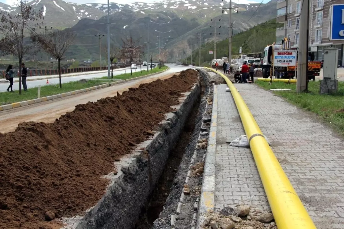 Bitlis\'te Doğalgaz Çalışmaları Devam Ediyor