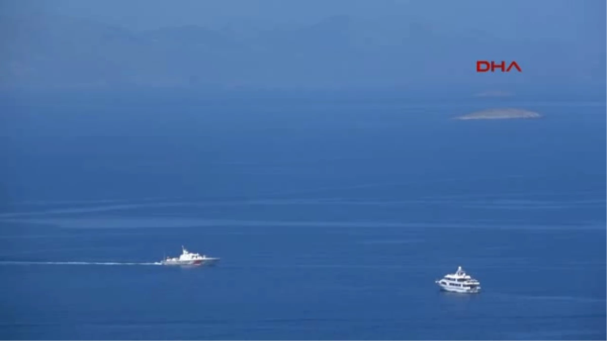 Bodrum Türk Çıkarma Gemisi Kardak Yakınlarından Geçti