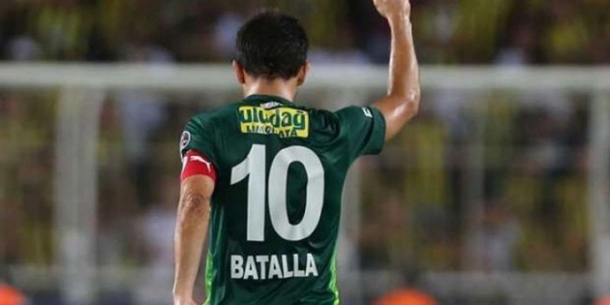 Bursaspor\'da Batalla Sevinci