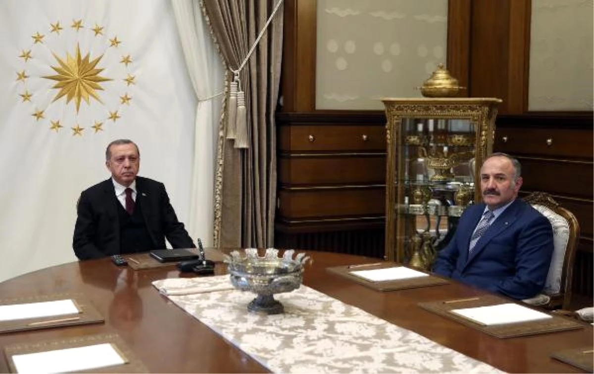Cumhurbaşkanı Erdoğan, Mgk Genel Sekreteri Hacımüftüoğlu\'nu Kabul Etti