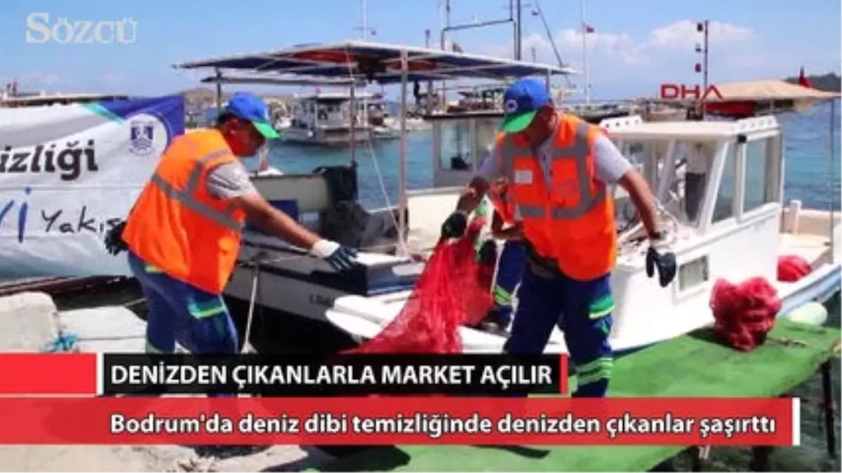 Denizden Çıkanlarla Market Açılır