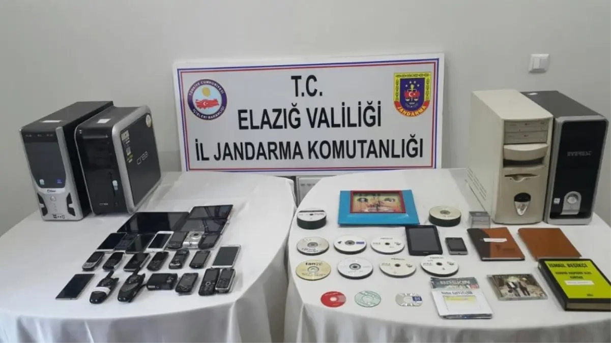 Elazığ\'da Pkk/kck Operasyonu: 20 Gözaltı