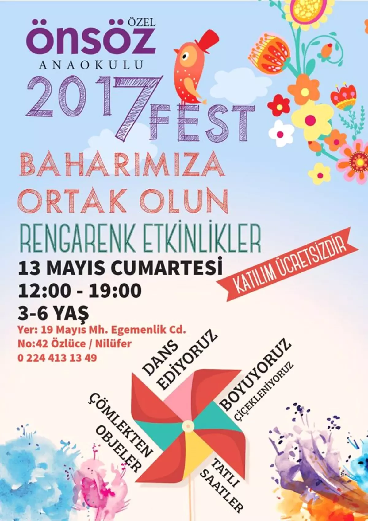 Önsöz Fest İle Aileler Eğlencenin Tadına Varacak…