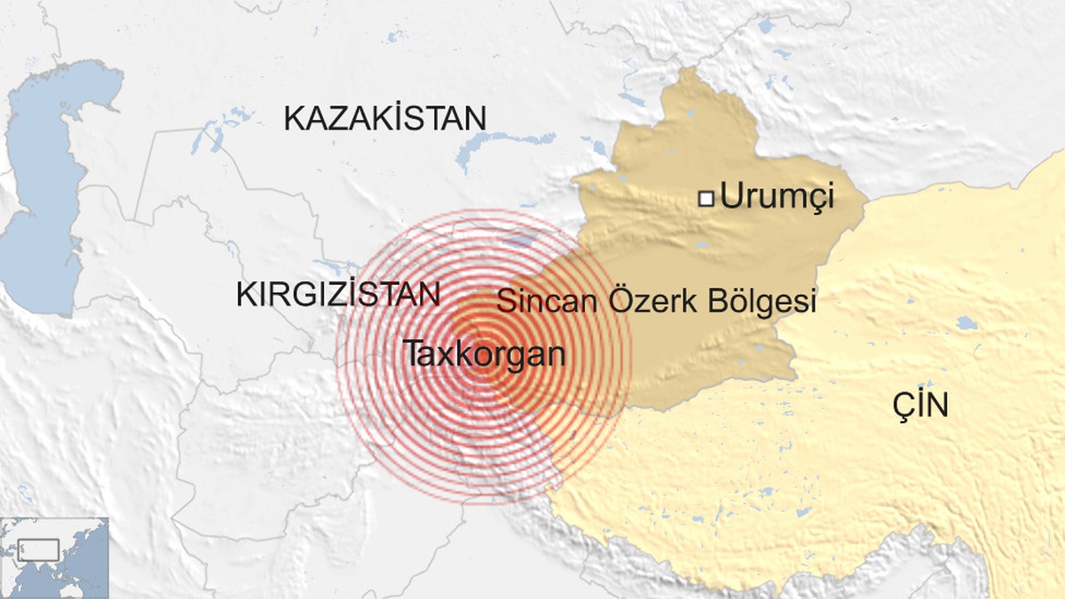 Sincan Bölgesinde Deprem: 23 Kişi Hayatıjnı Kaybetti