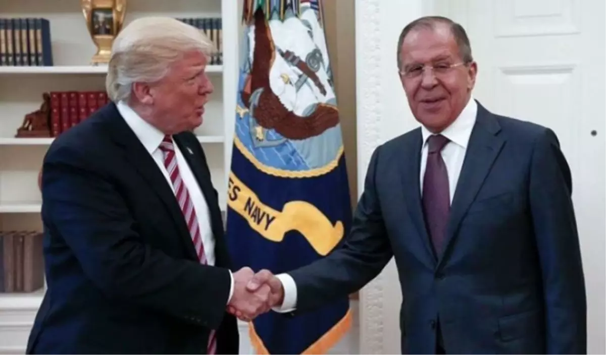 Trump, Beyaz Saray\'da Lavrov ile Suriye\'yi Görüştü