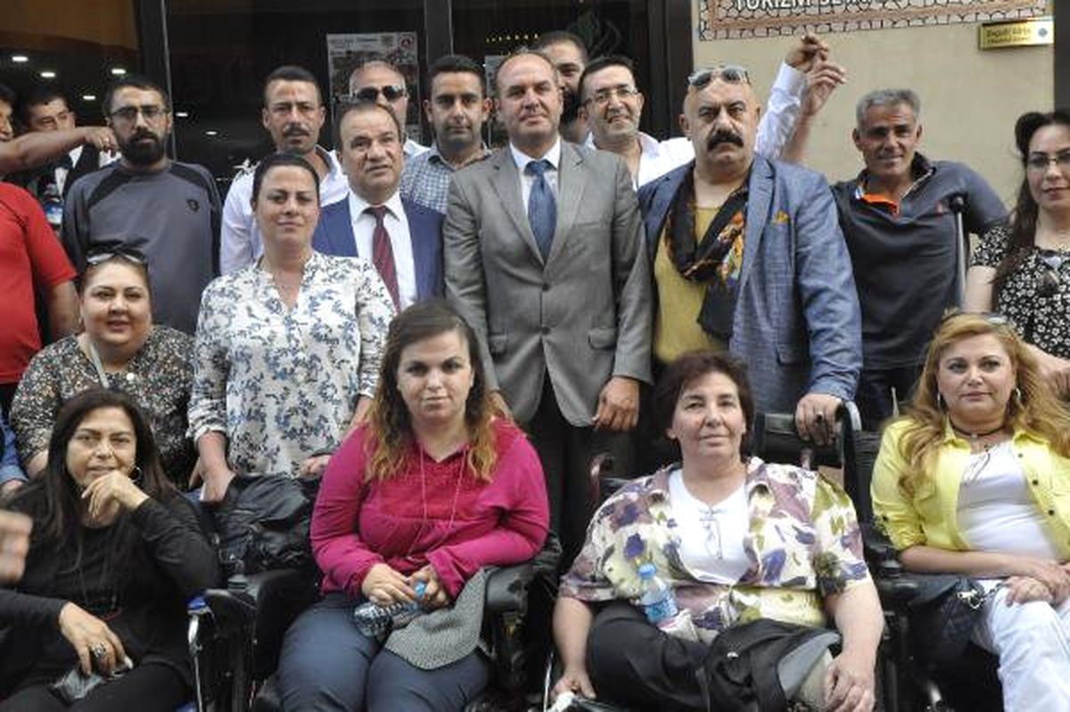 81 İlden 200 Engelli Gaziantep\'te Buluştu