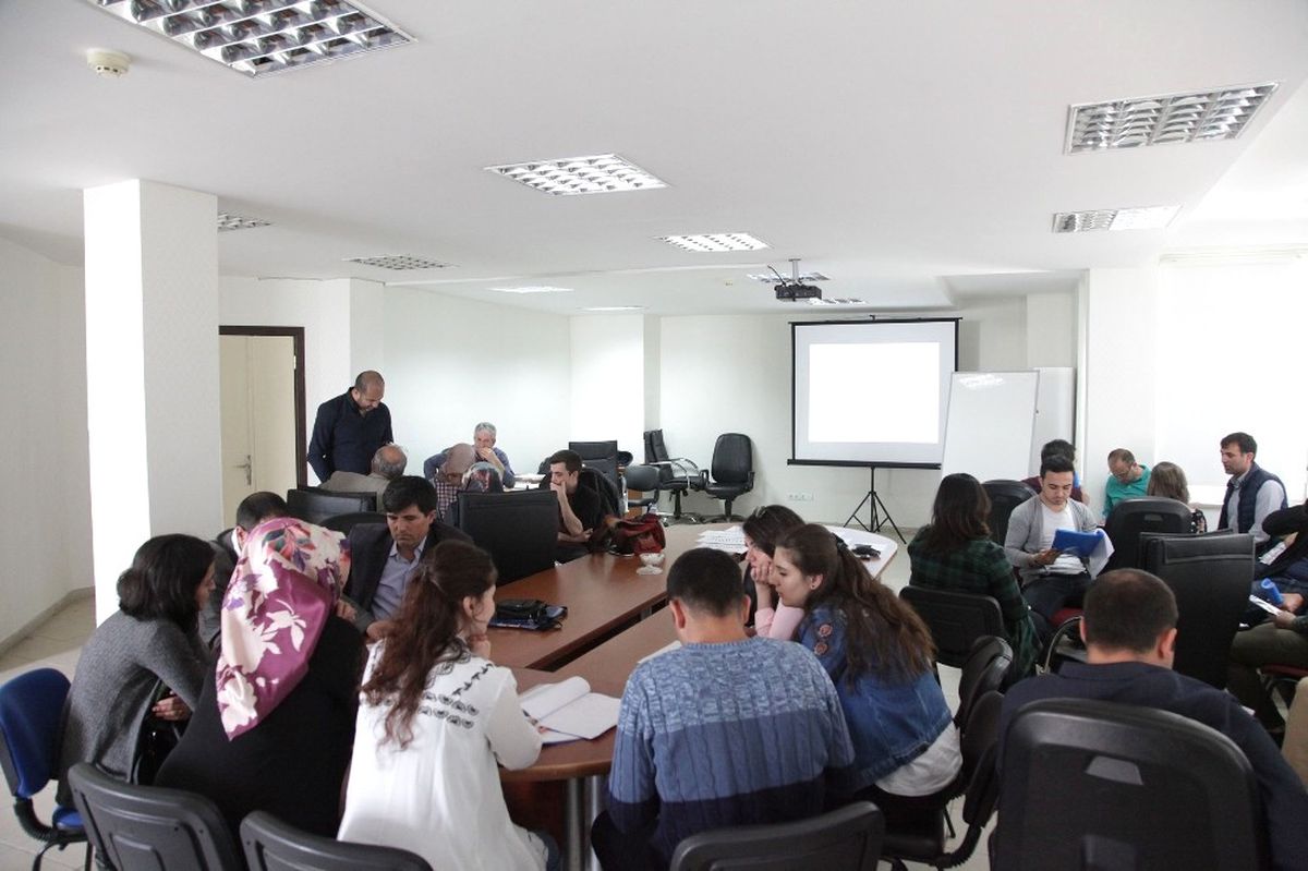 Ahlat\'ta "Horizon 2020" Proje Eğitimi