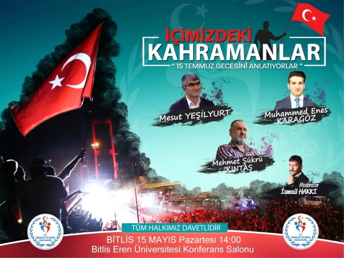 Bitlis\'te "Tecrübe Konuşuyor Kahramanlar" Projesi