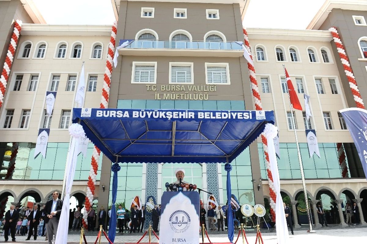 Bursa\'ya 9 Milyonluk Görkemli İl Müftülüğü
