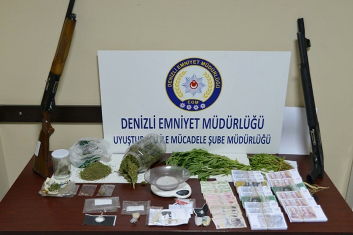 Denizli\'de Uyuşturucu Operasyonu