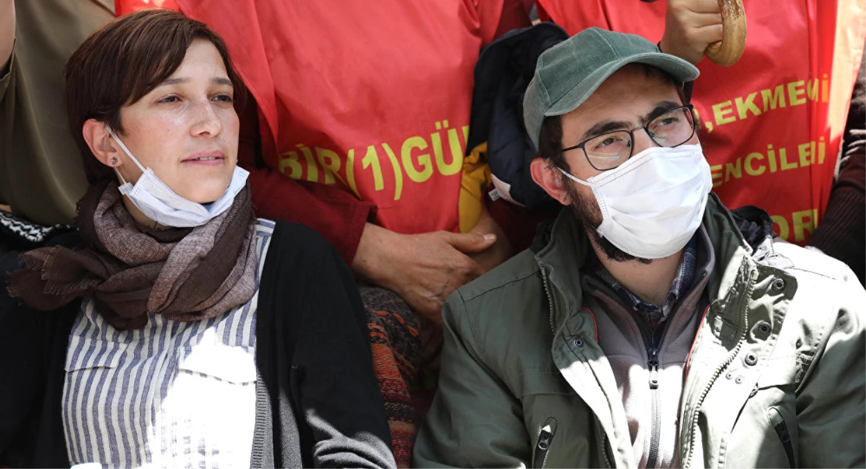 Dha Ankara - Sanatçılardan Açlık Grevindeki Nuriye Gülmen ve Semih Özakça\'ya Destek