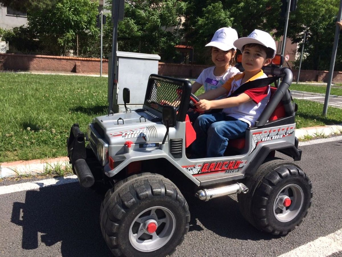 Dulkadiroğlu Belediyesi\'nden Miniklere Trafik Eğitimi