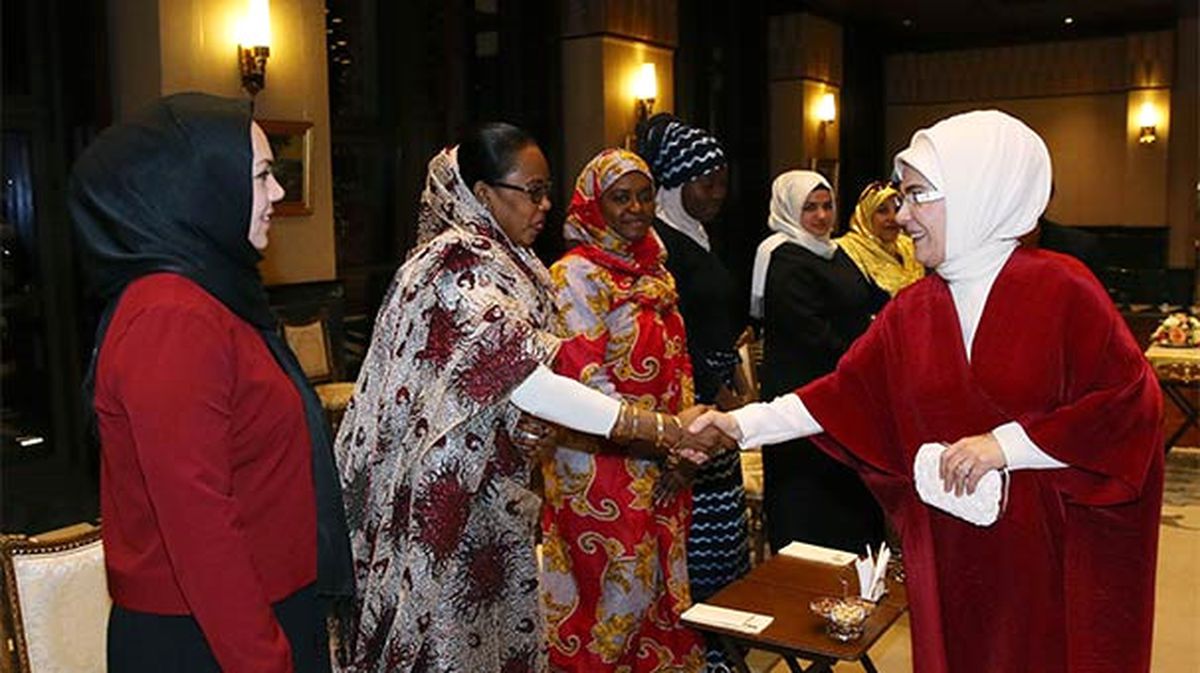Emine Erdoğan, Afrikalı Ninni Sanatçılarını Kabul Etti