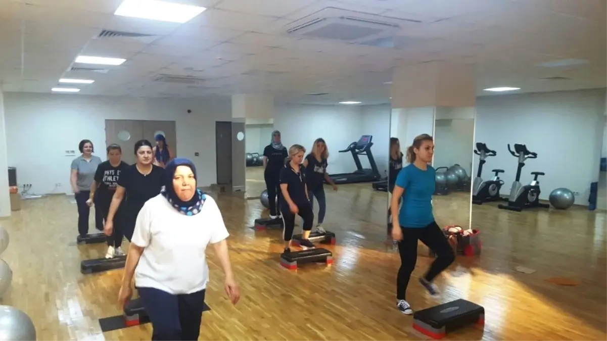 Fitness Salonlarından 20 Binden Fazla Kadın Yararlandı