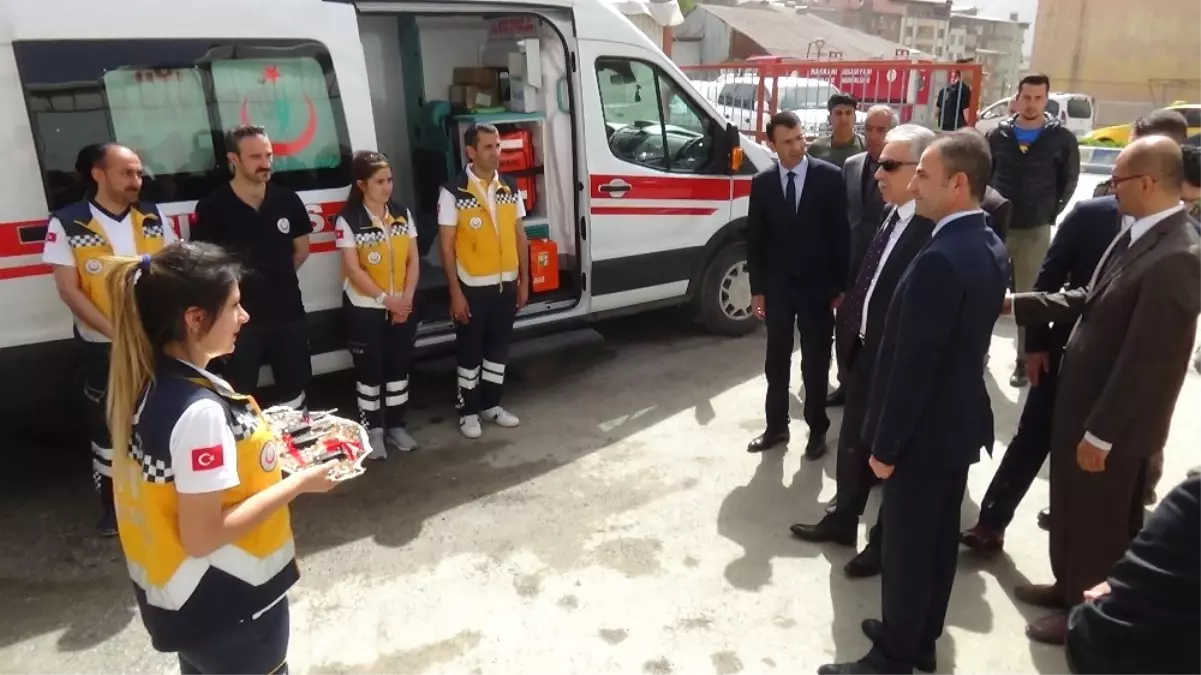 Hakkari\'ye 3 Yeni Ambulans