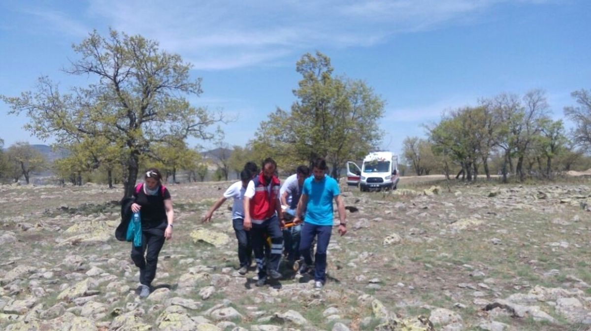 Hava Ambulansı Uçurumdan Düşen Genç Kız İçin Havalandı