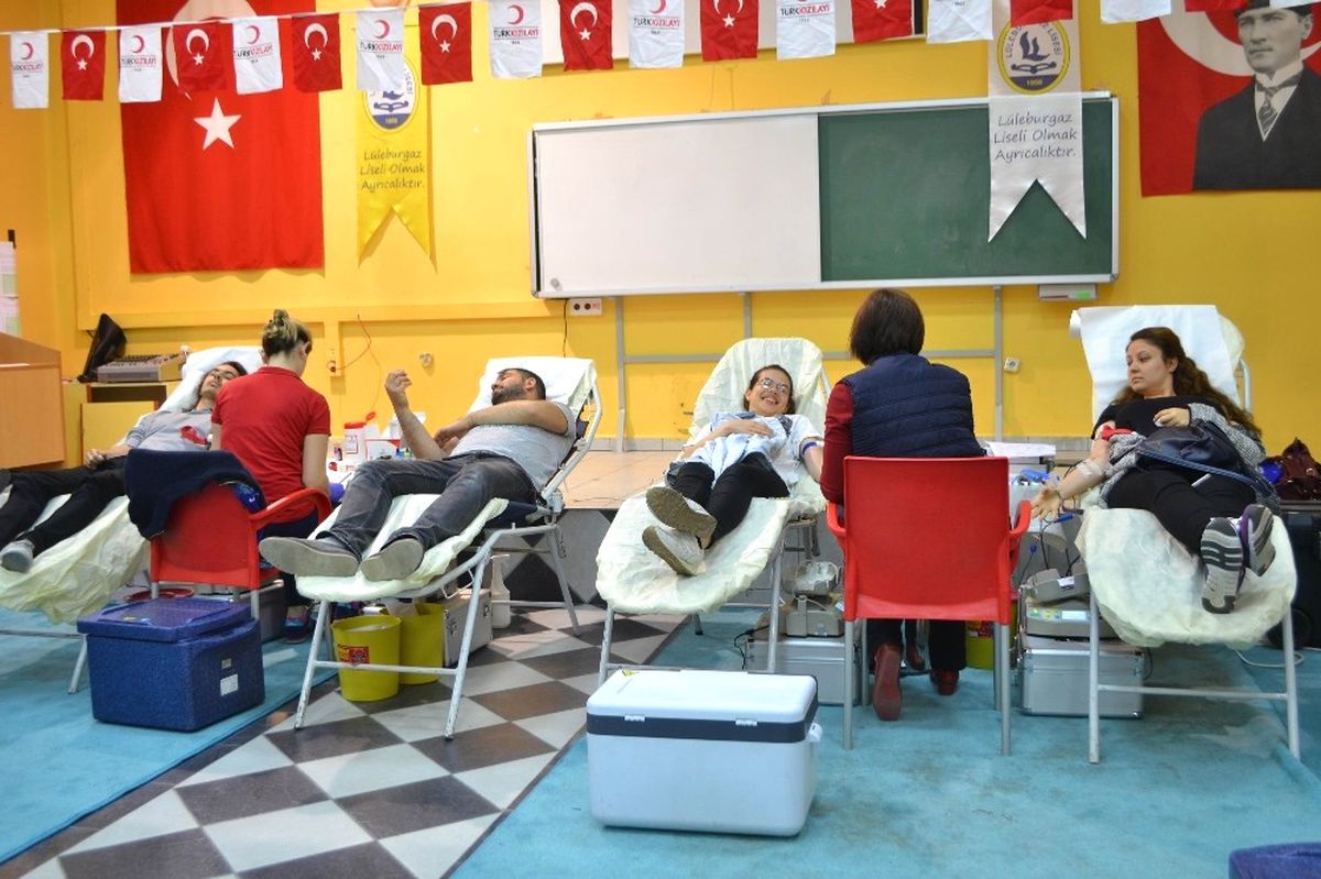 Hayat Kurtarmak Senin Kanında Var" Projesi