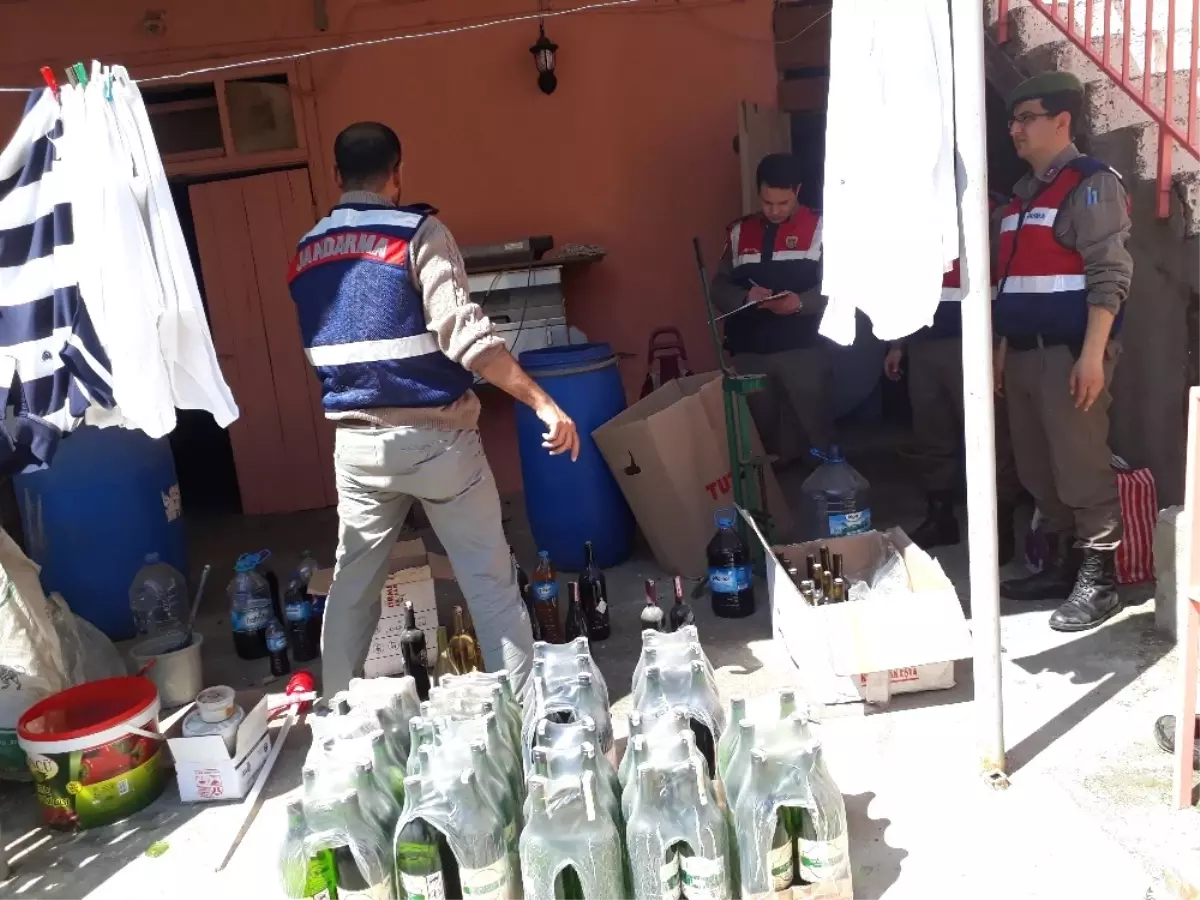 Kırklareli\'nde 163 Litre Kaçak İçki Ele Geçirildi