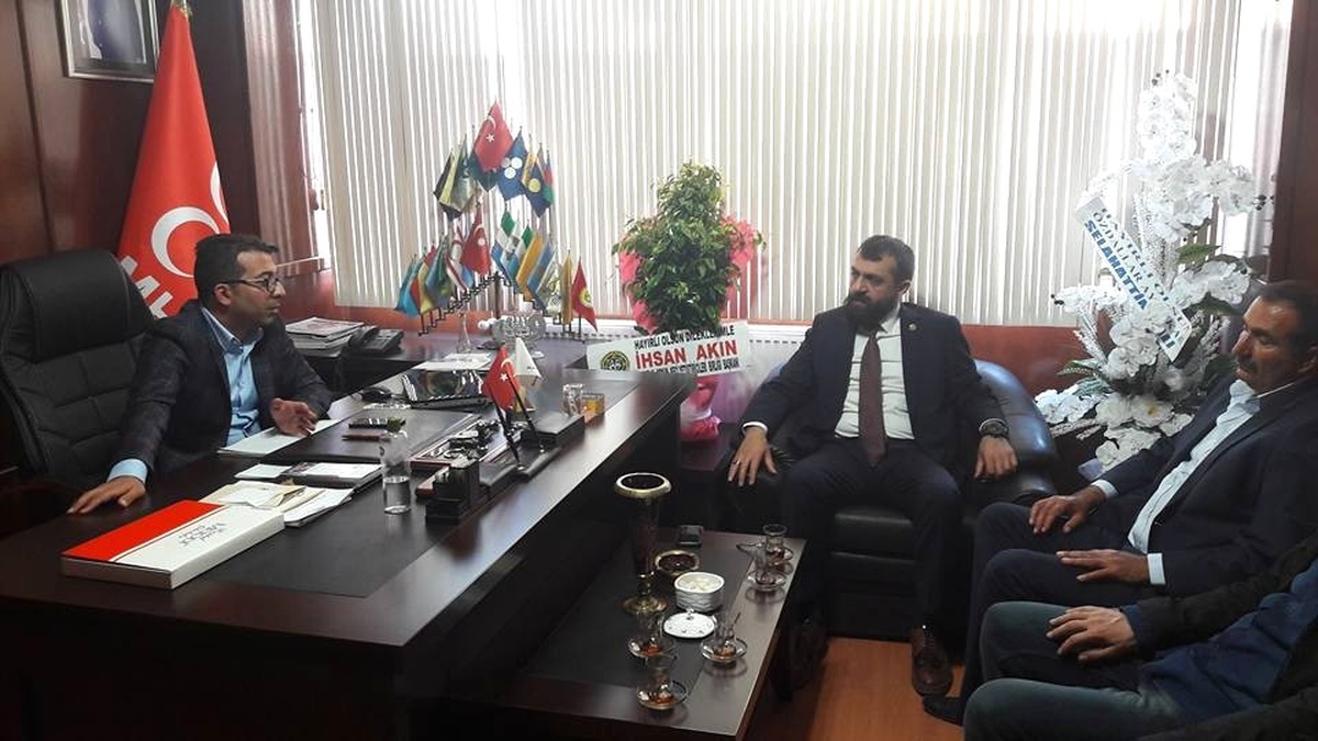 MHP\'ye Hayırlı Olsun Ziyareti