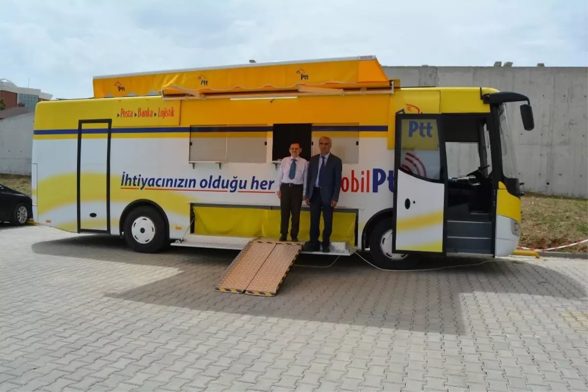 Mobil PTT Aracı Bilecik Şeyh Edebali Üniversitesinde Hizmet Vermeye Başladı