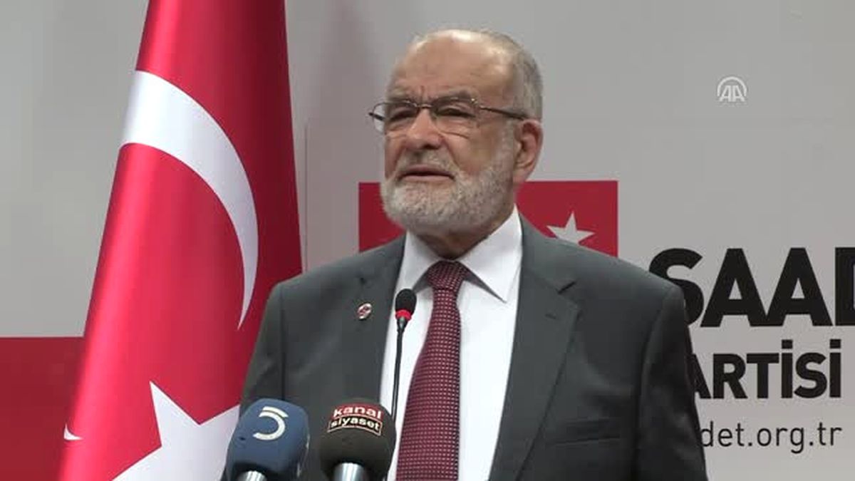 Saadet Partisi Genel Başkanı Karamollaoğlu Açıklaması