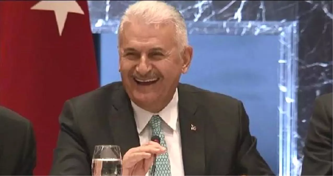 Başbakan Yıldırım\'ın Sözleri Salonda Kahkahalara Neden Oldu