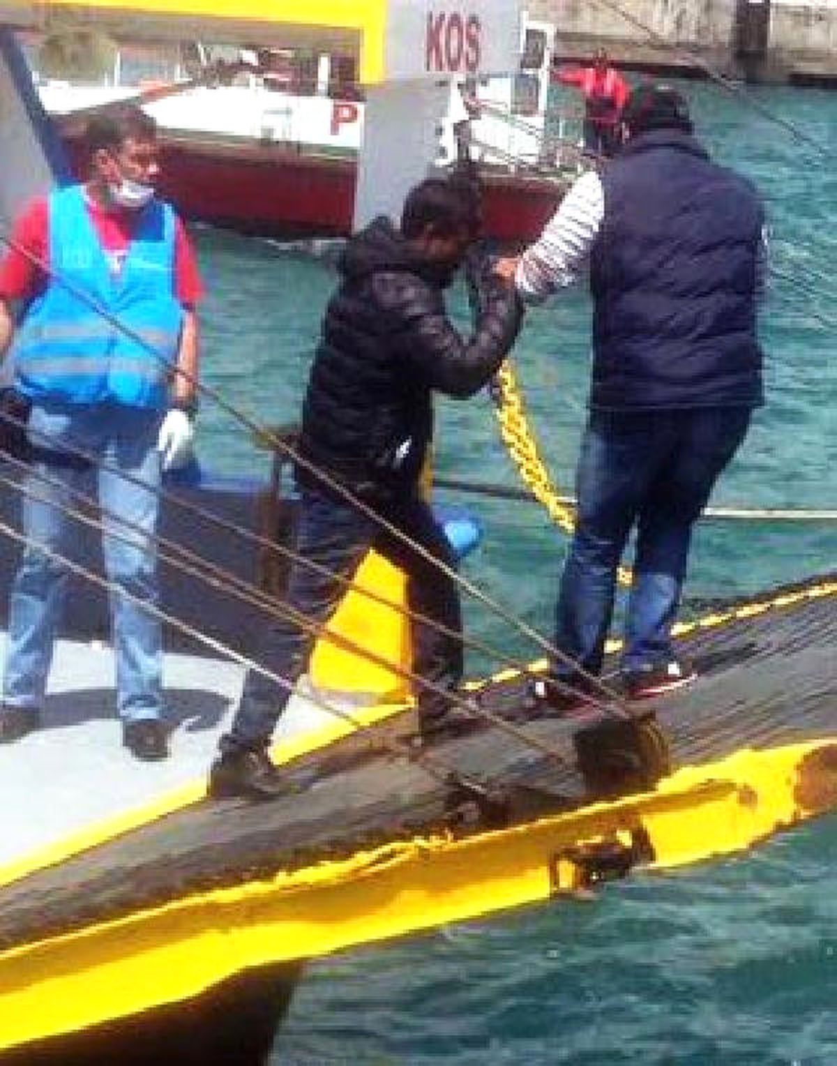 Yunanistan\'dan Milas\'a 35 Kaçak İade Edildi