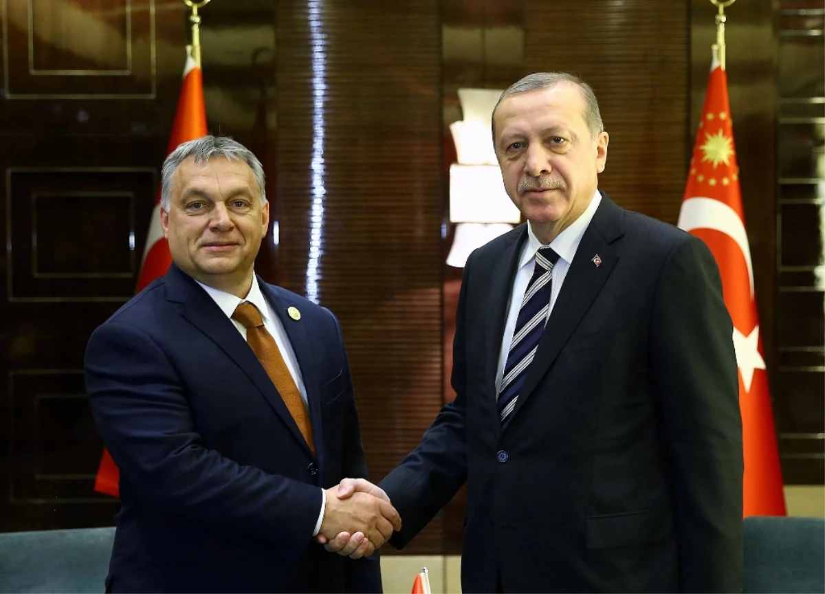 Erdoğan, Macaristan Başbakanı Orban\'ı Kabul Etti