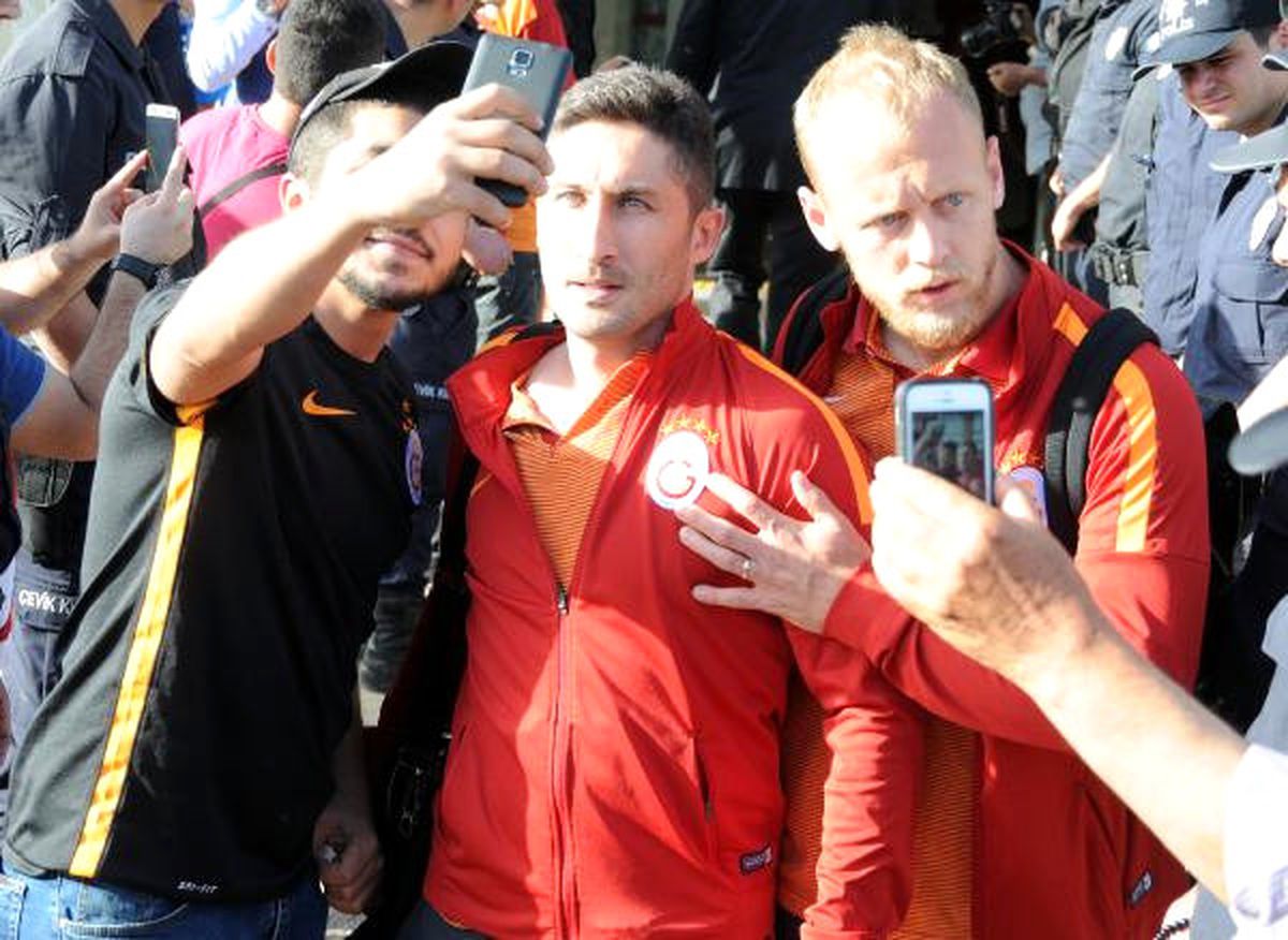 Galatasaray Kafilesi Gaziantep\'te