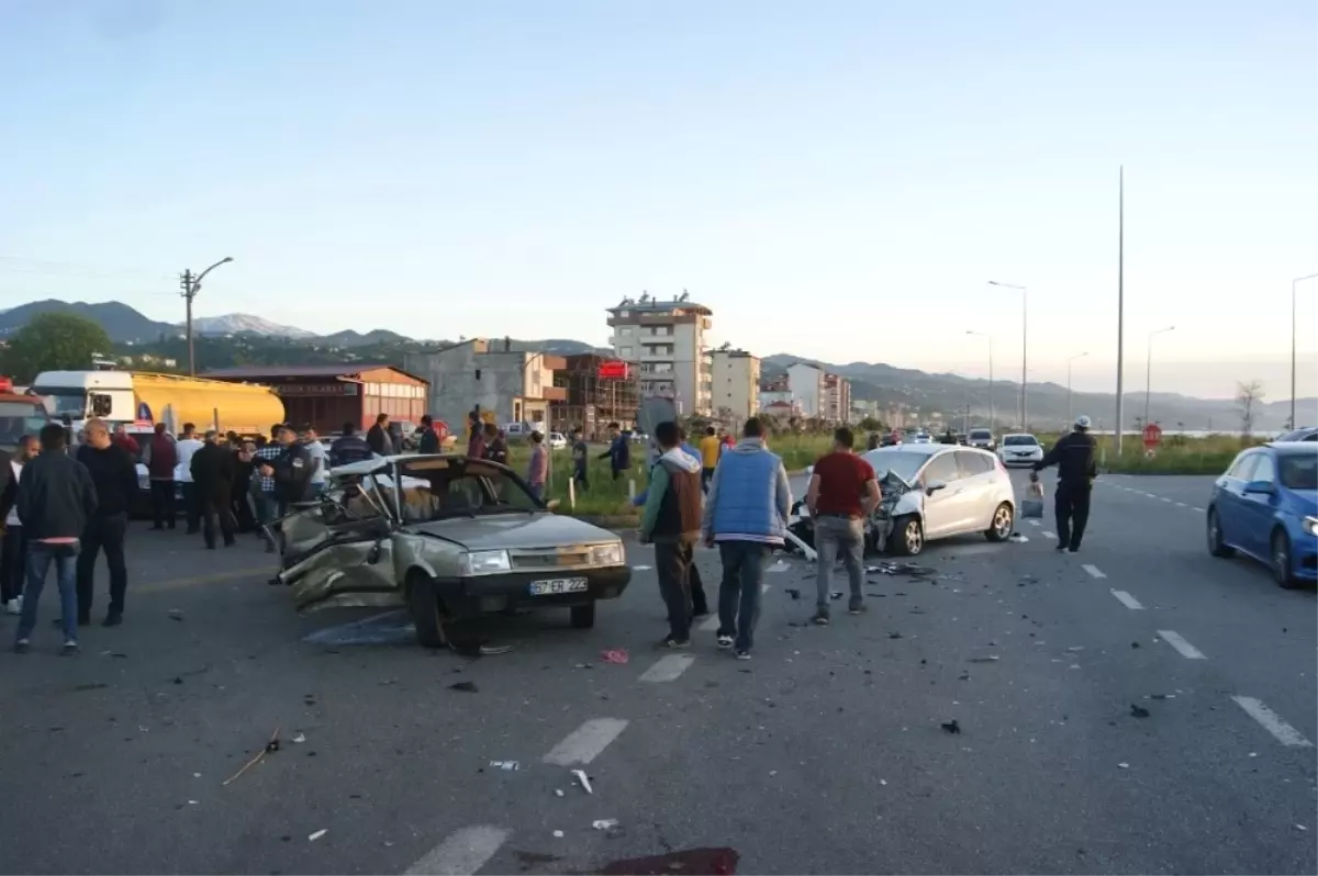 Giresun\'da Trafik Kazası: 1 Ölü, 3 Yaralı