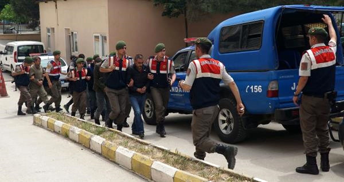 Jandarma Özel Ekip Kurdu, Cinayet Zanlısı 8 Kişiyi Yakaladı (2)
