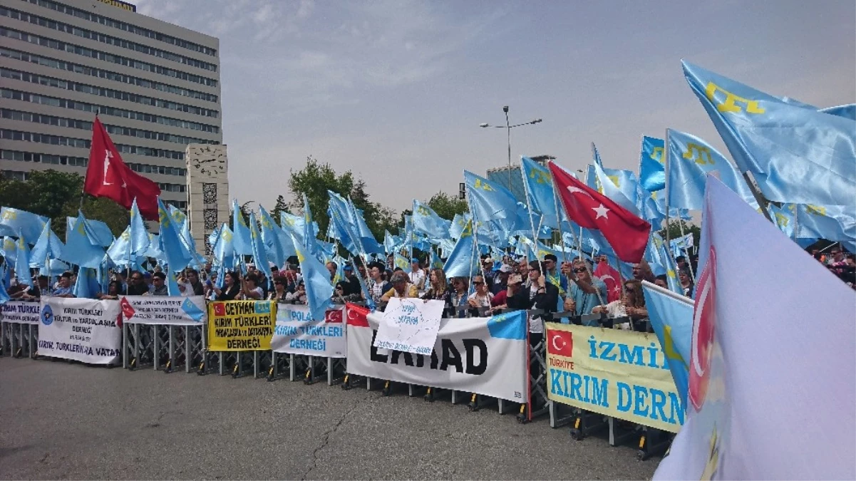 Kırım Tatar Sürgünü Matem Mitingi