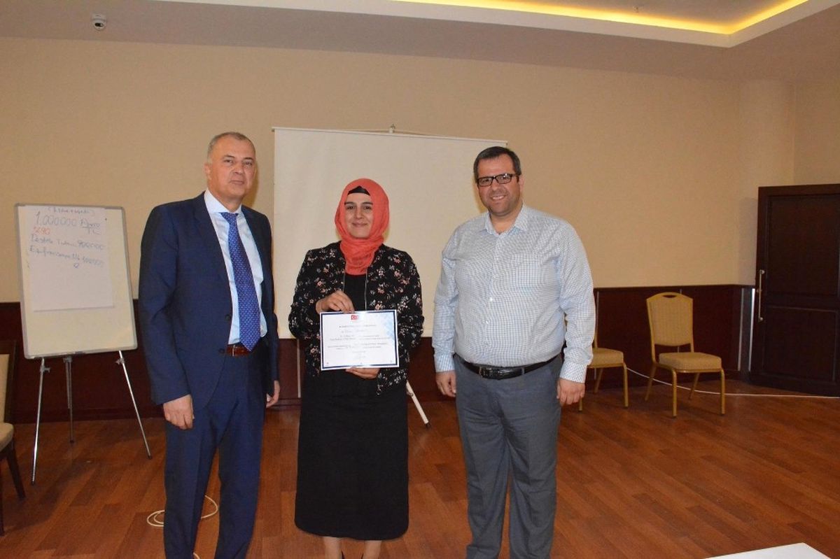 Planlama ve Proje Yönetimi Eğitimi Katılım Belgeleri Verildi