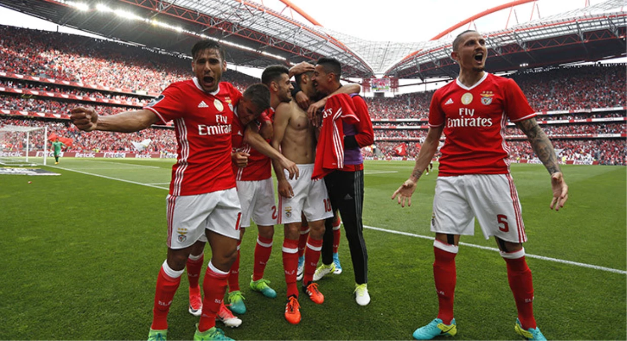 Portekiz\'de Şampiyon Benfica