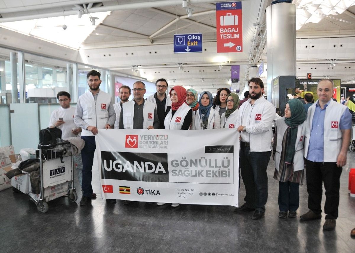 Sağlık Gönüllülerinden Uganda\'ya Yardım Eli