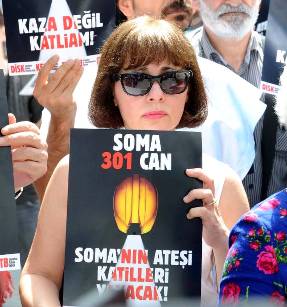 Taksim\'de Soma Anması