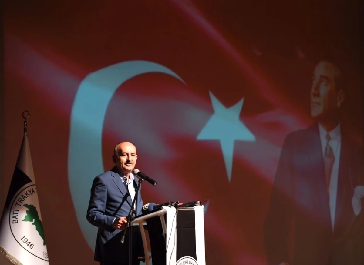 Bakan Mehmet Müezzinoğlu, Bttdd Genel Kuruluna Katıldı